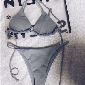 Baby blue Bikini